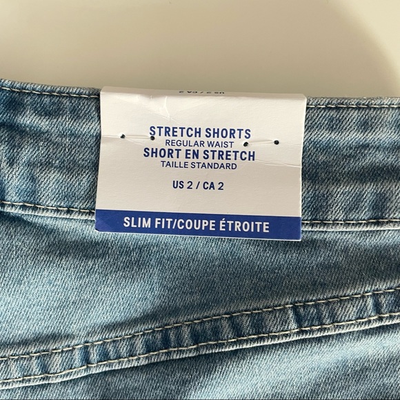 H&M stretch denim short shorts - Picture 3 of 10